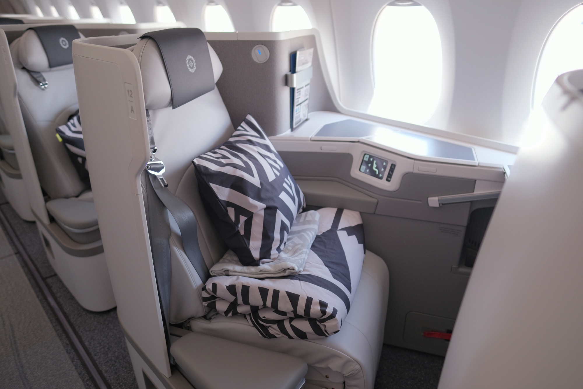 Fiji Airways luxury business class seats on the A350900 XWB Wayfarer