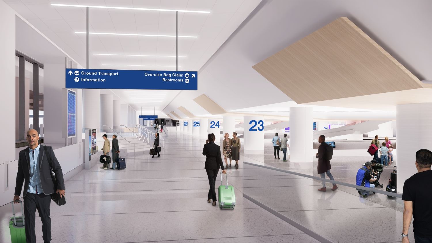 DELTA LAX ARRIVALS PH3B L1 Baggage Claim South_v3with double