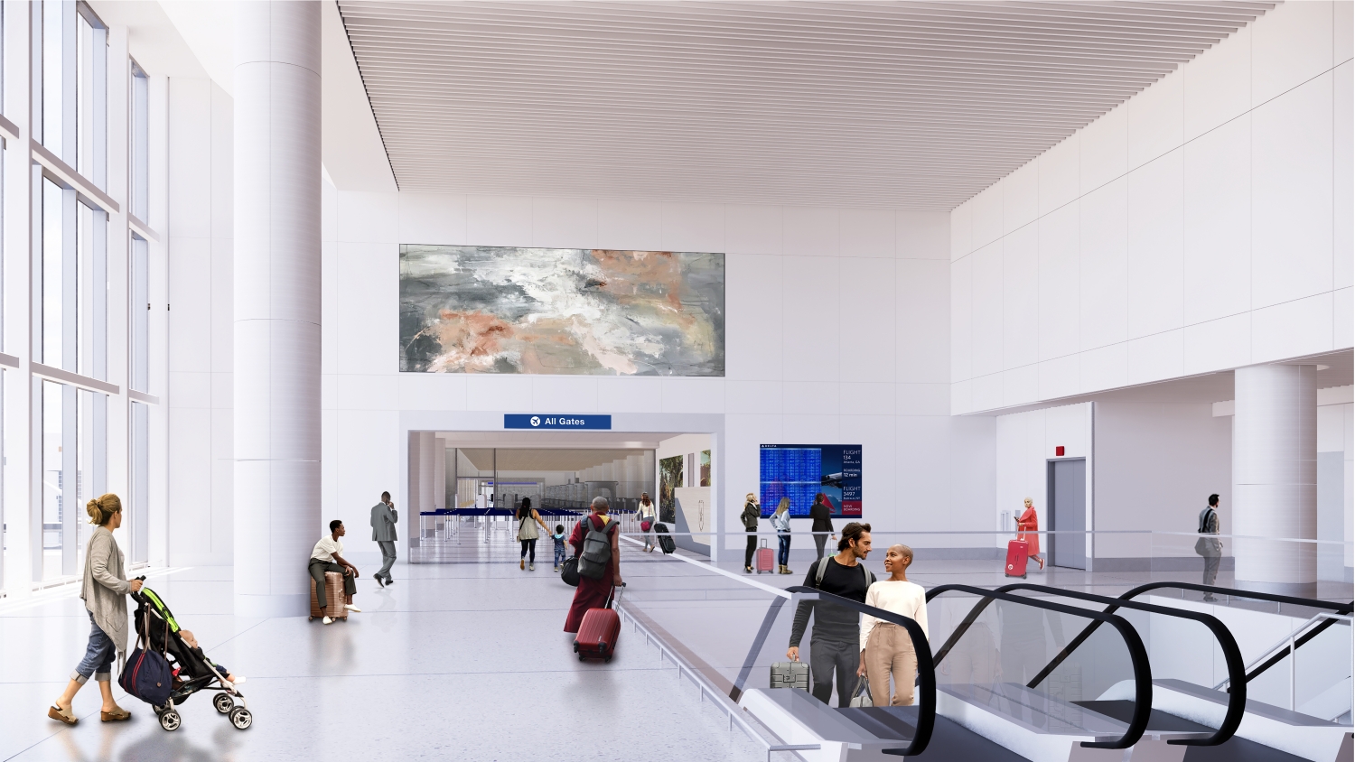 DELTA LAX DEPARTURES PH3B L3 APM Core East Wayfarer