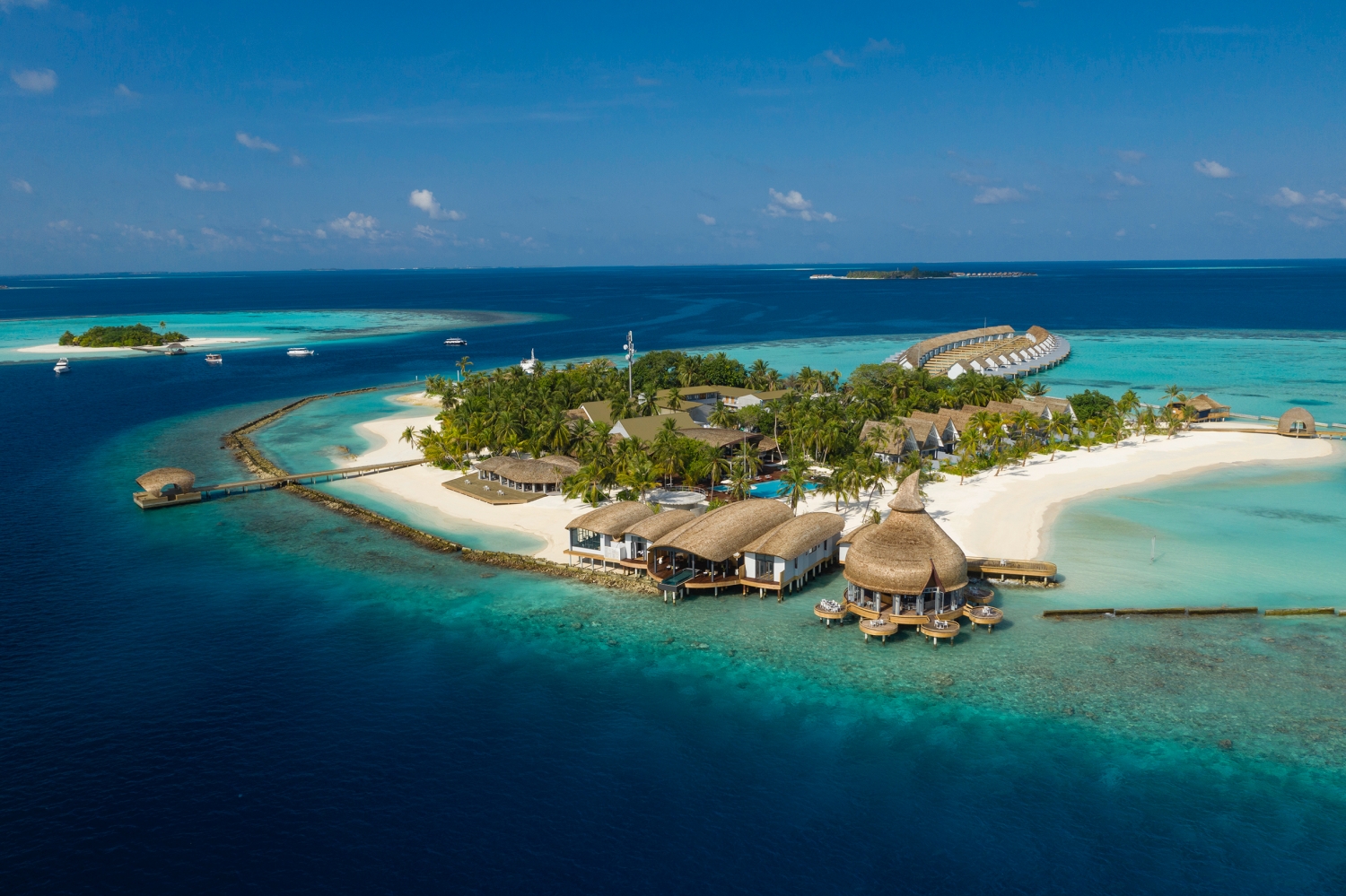 WF Outrigger Maldives Maafushivaru Resort Aerial 3 - Wayfarer