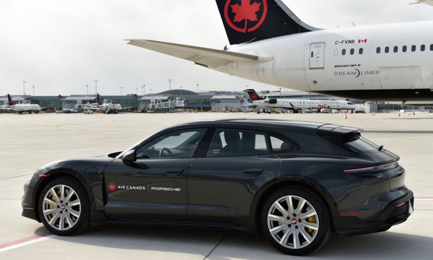 Travel in style Air Canada goes electric with Porsche for premium