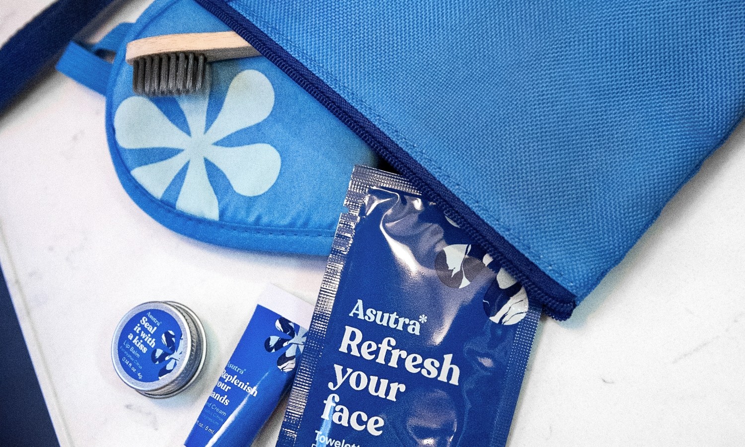 United unveils new Asutra amenity kits - Wayfarer