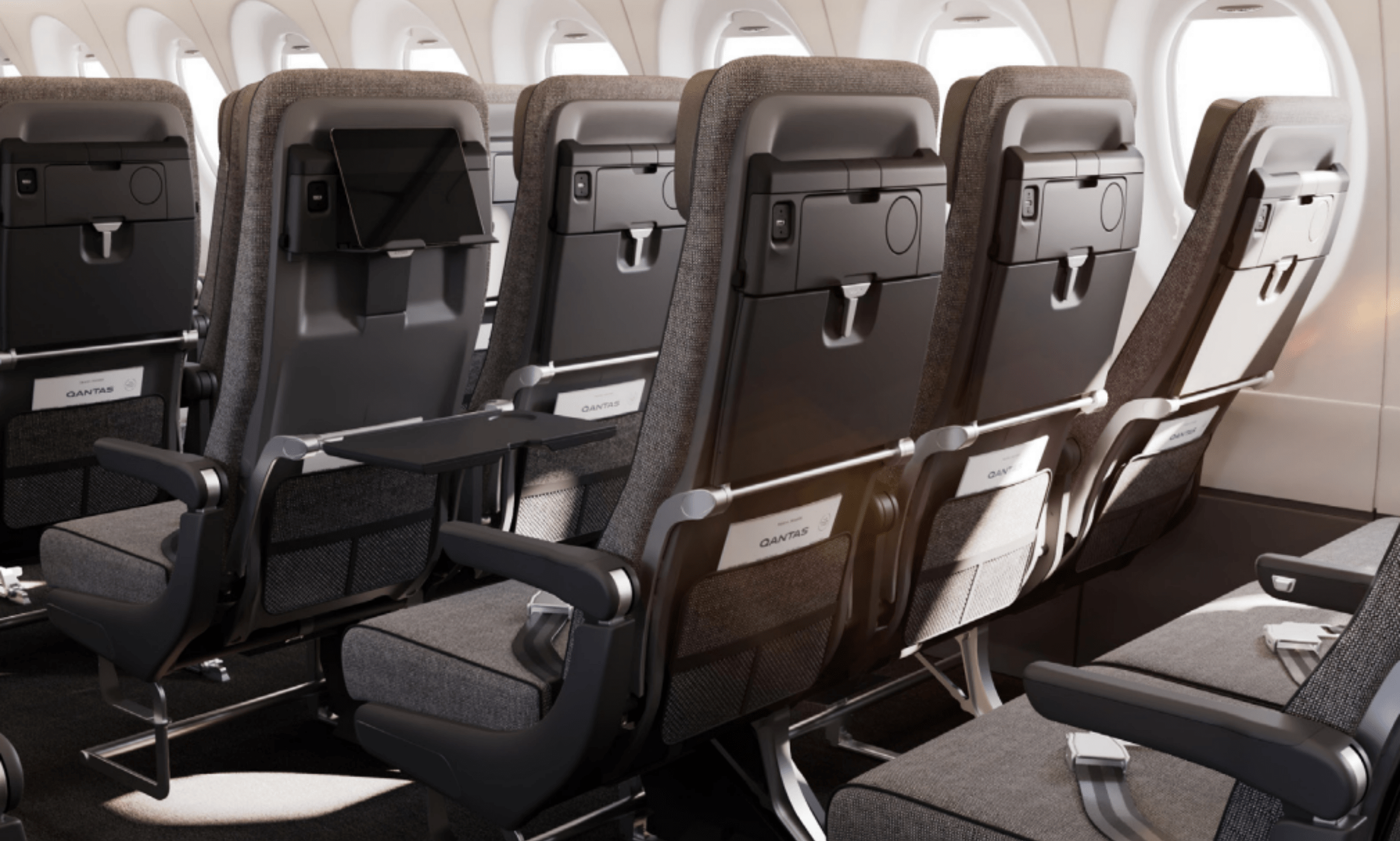 First look: Qantas reveals cabins for new Airbus A220 aircraft - Wayfarer