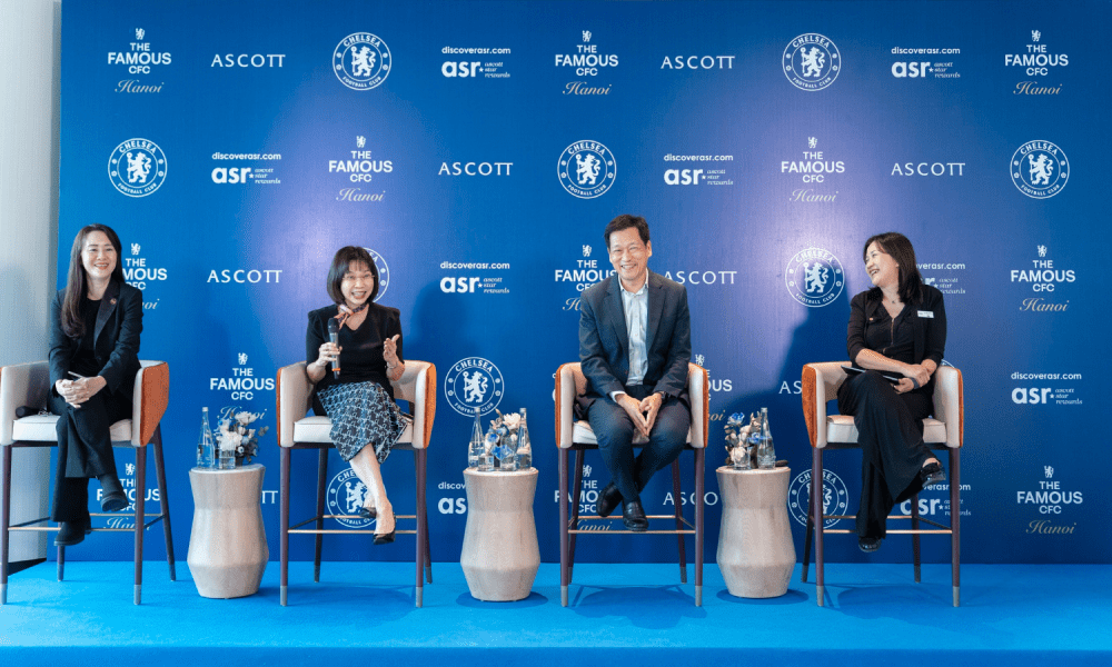 The Ascott Limited (L-R) Tan Bee Leng, Chief Commercial Officer; Serena Lim, Chief Growth Officer; Kevin Goh, Chief Executive Officer; Wong Kar Ling, Chief Strategy Officer and Managing Director, Southeast Asia