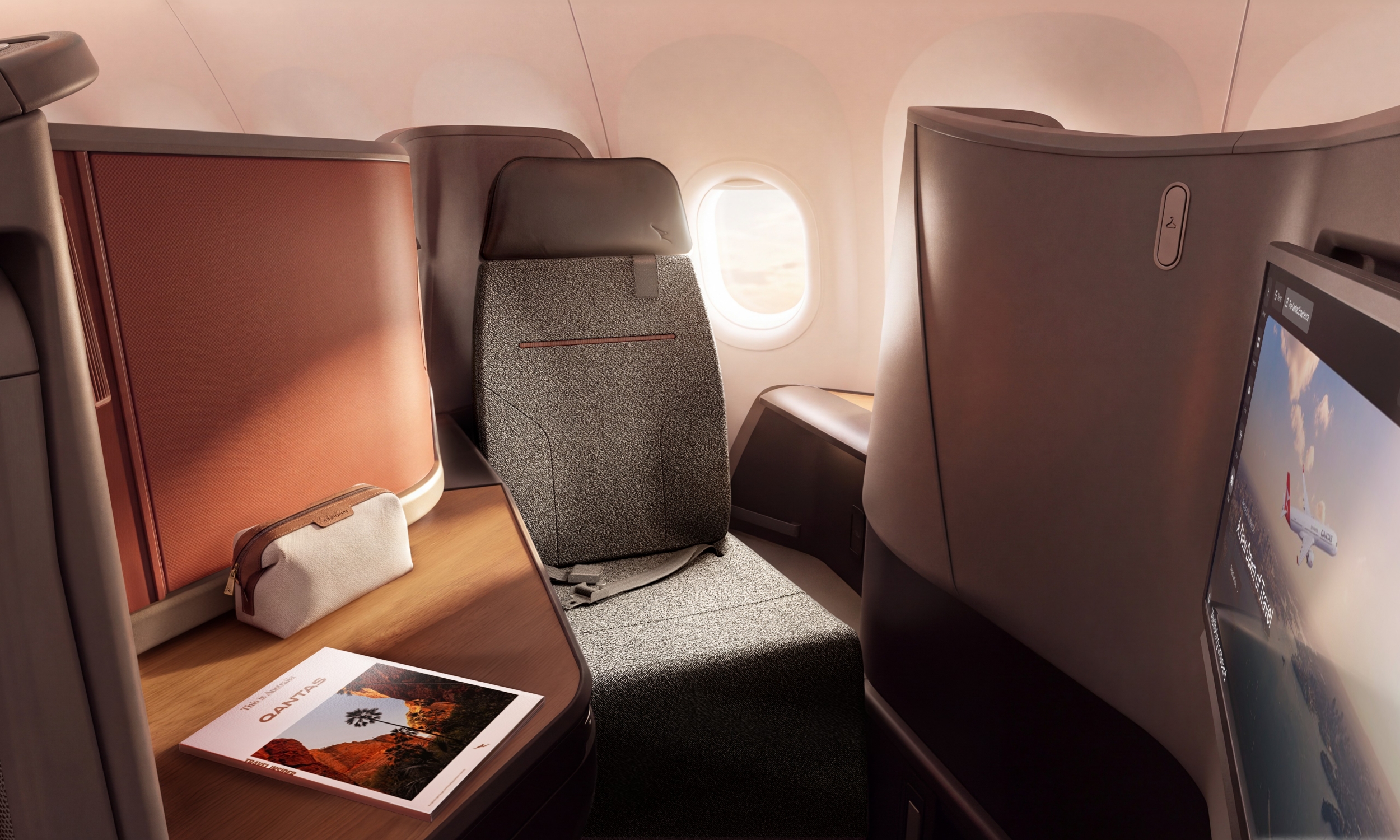 Qantas goes fully flat in Business Class on the Airbus A321XLR